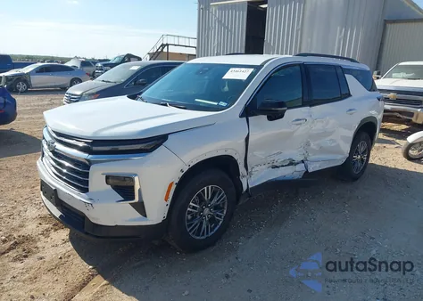 2024 Chevrolet Traverse Fwd Lt from USA, damaged, VIN 1GNERGKSXRJ187989